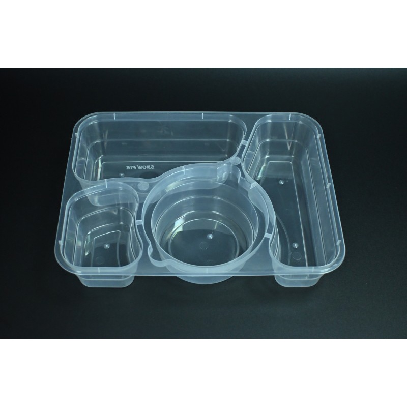 Boîte alimentaire de type bassin en PP moulé par injection