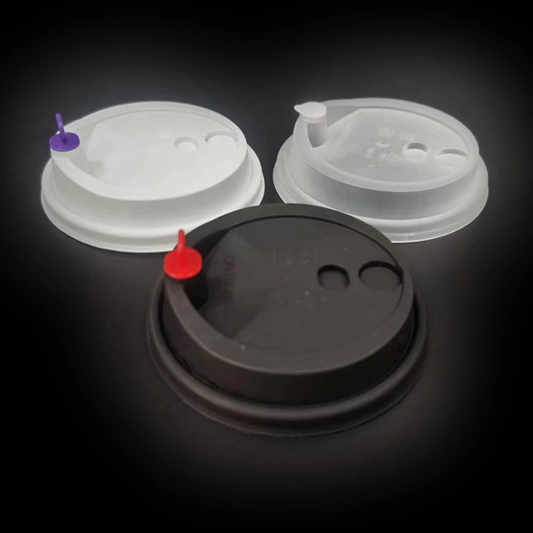 Bouchon de couvercle de tasse de thé au lait PP